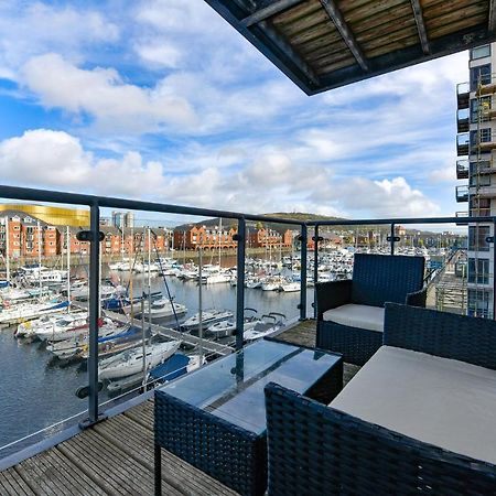 Just Stay Wales - Meridian Wharf, Marina View - 2 Bed Apartment Swansea Exteriör bild